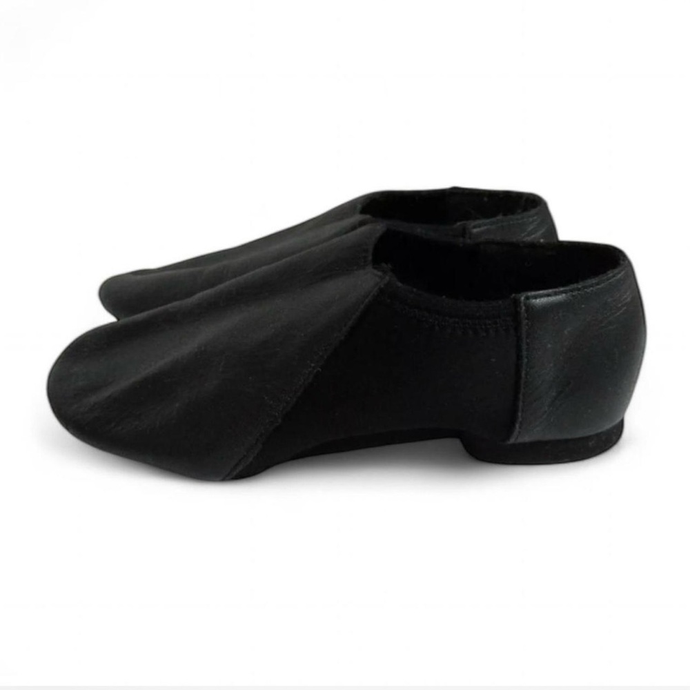 So Danca Jazz Women’s Leather Pre-Arched Boot Dance Shoes Black Size 7 1/2 Vtg